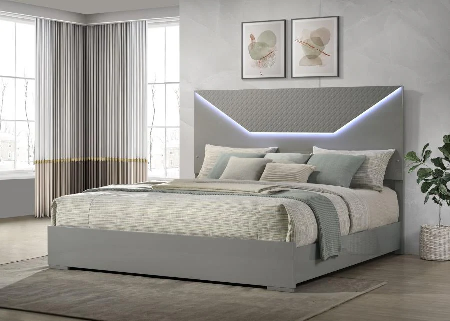 Ives - Panel Bed LED Headboard - Image 7