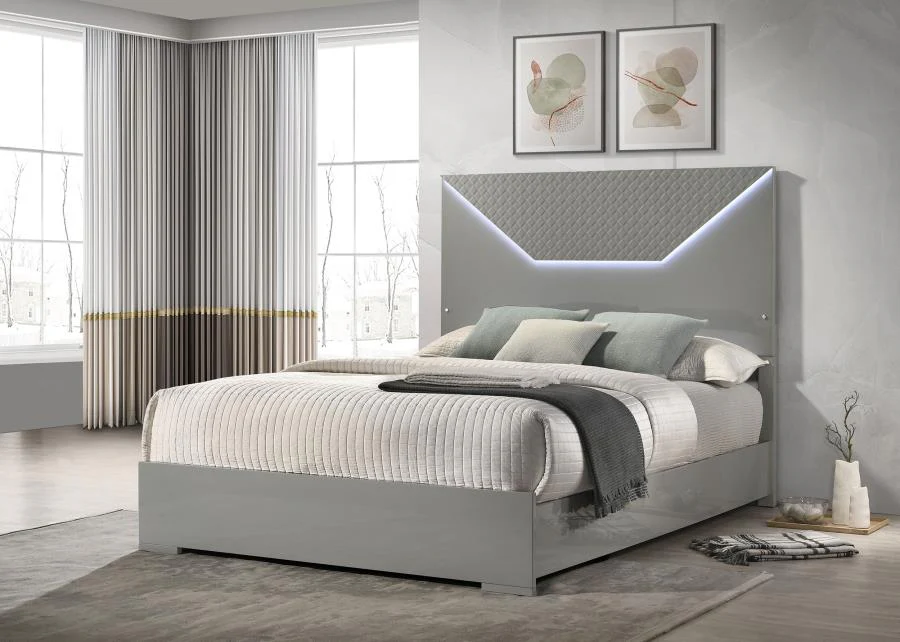 Ives - Panel Bed LED Headboard - Image 8
