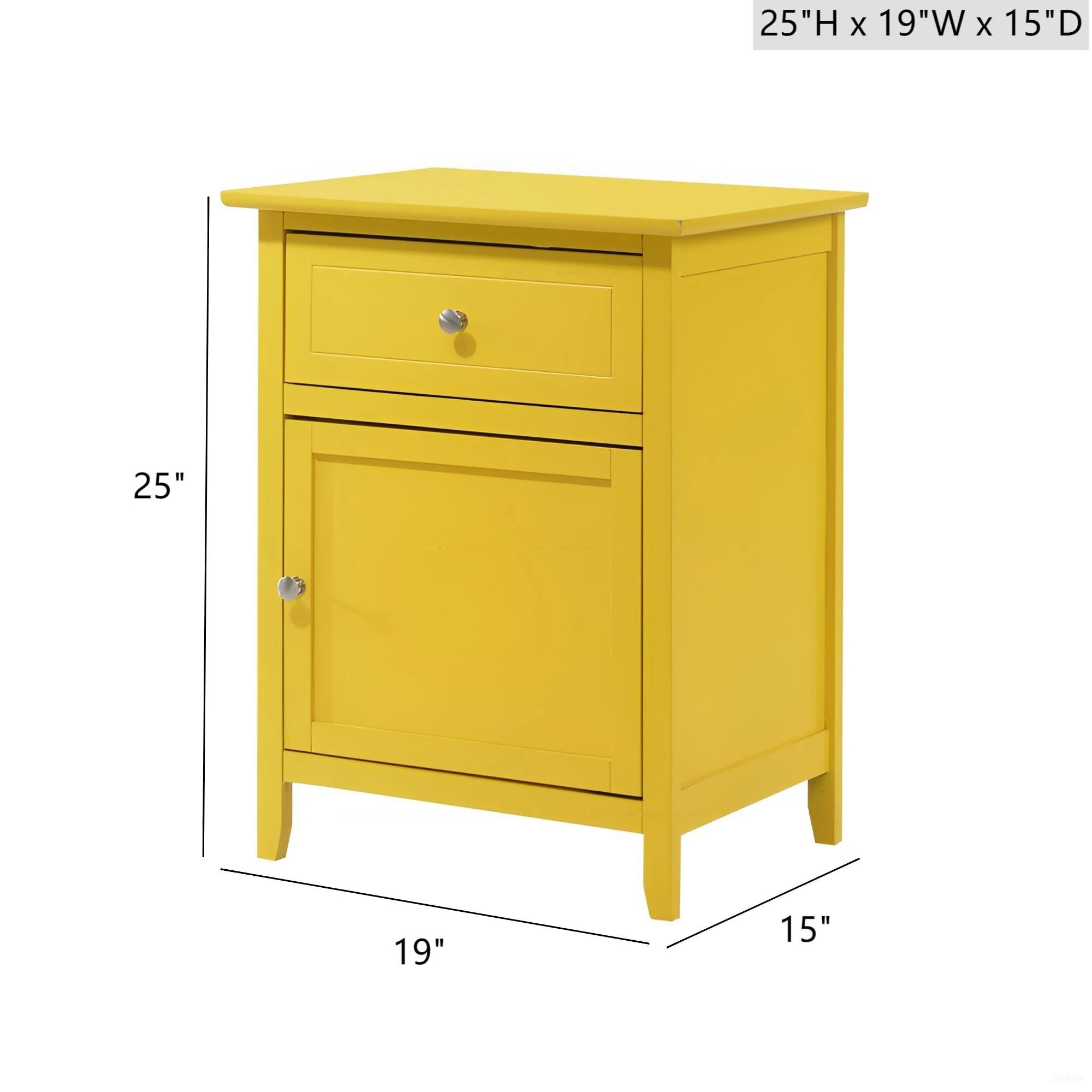 1 Drawer / 1 Door Nightstand - Image 16
