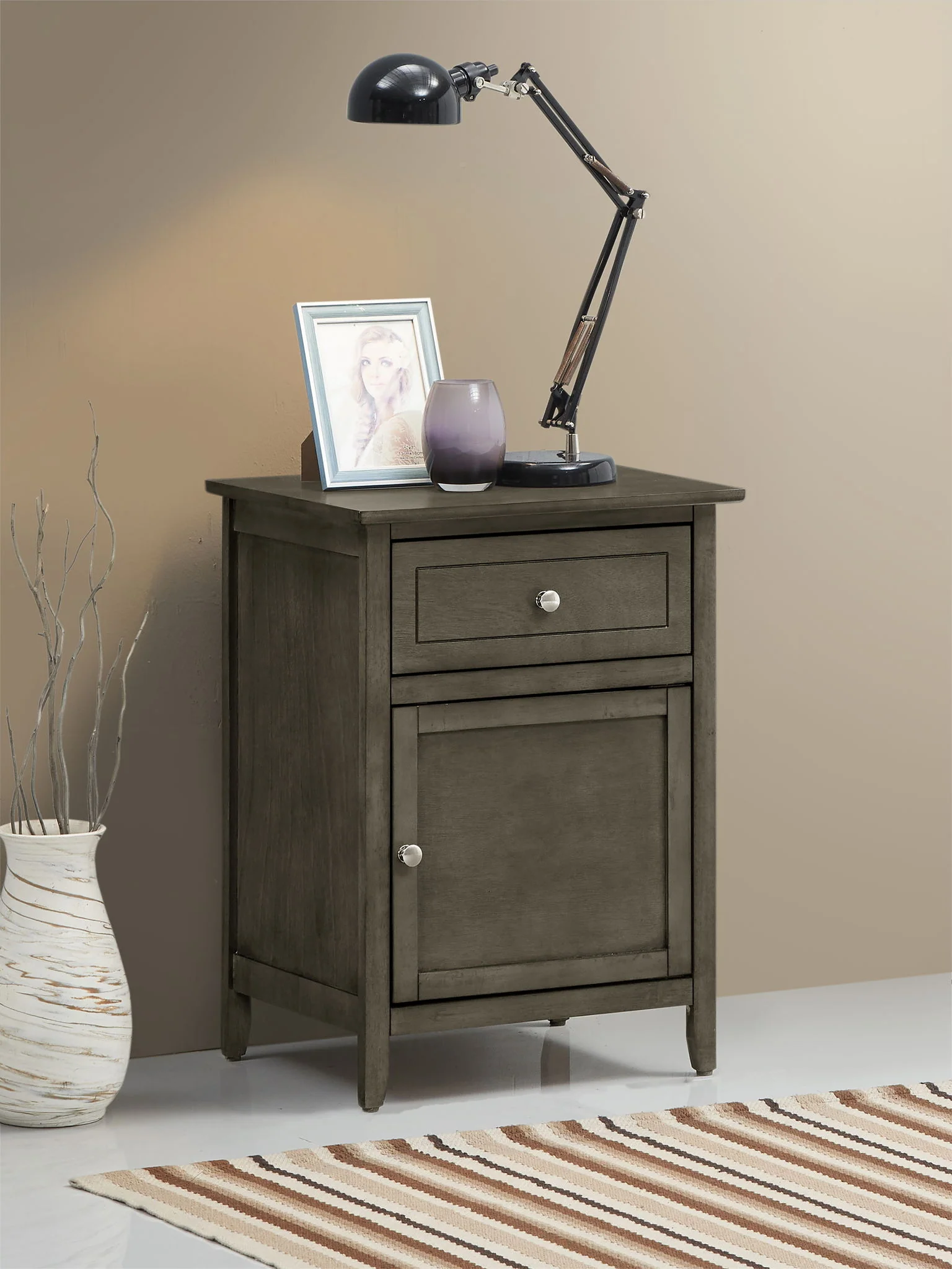 1 Drawer / 1 Door Nightstand - Image 2