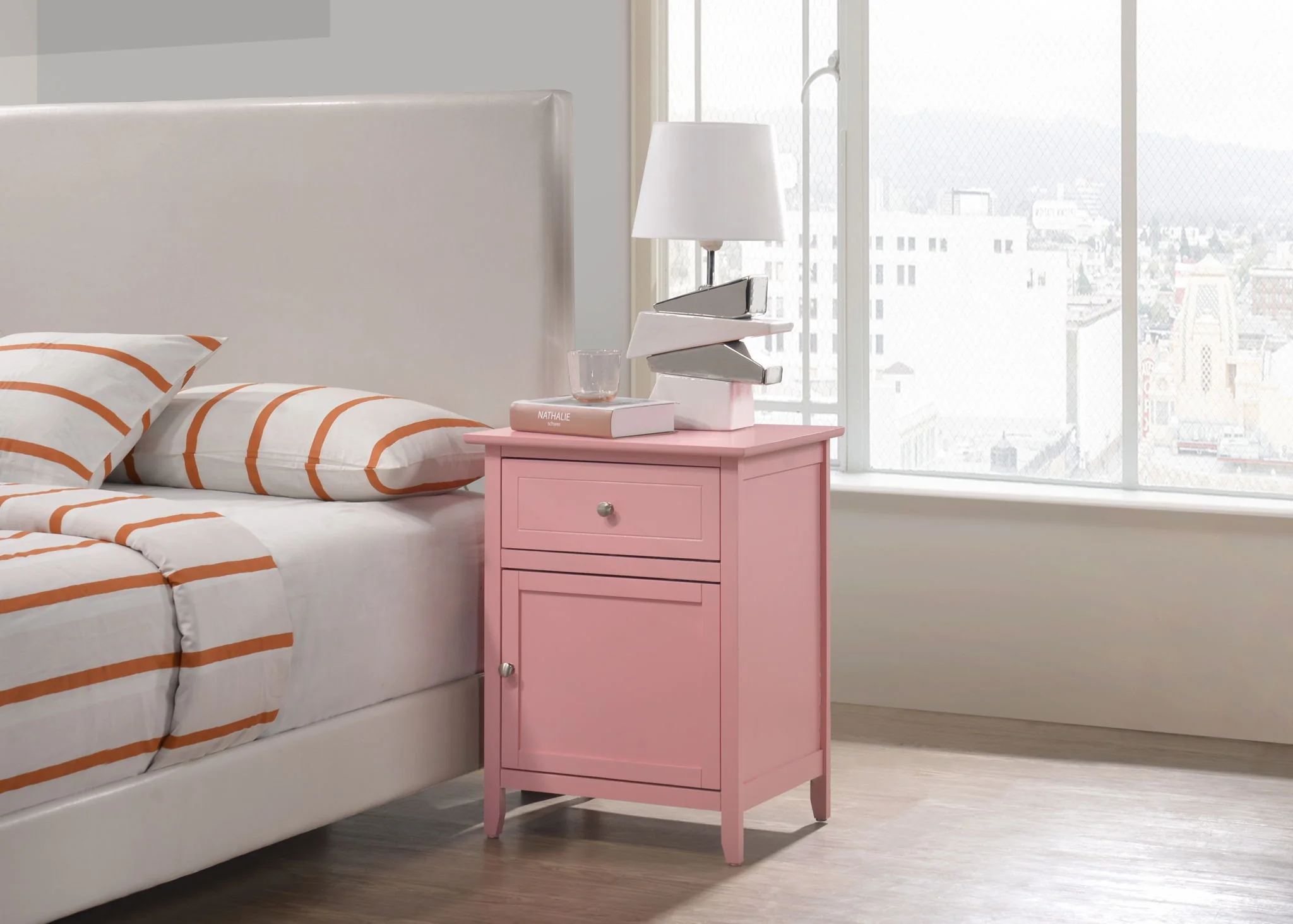 1 Drawer / 1 Door Nightstand - Image 5