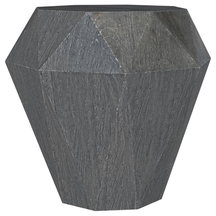Jacinto - Octagonal Solid Mango Wood Side Table - Image 2