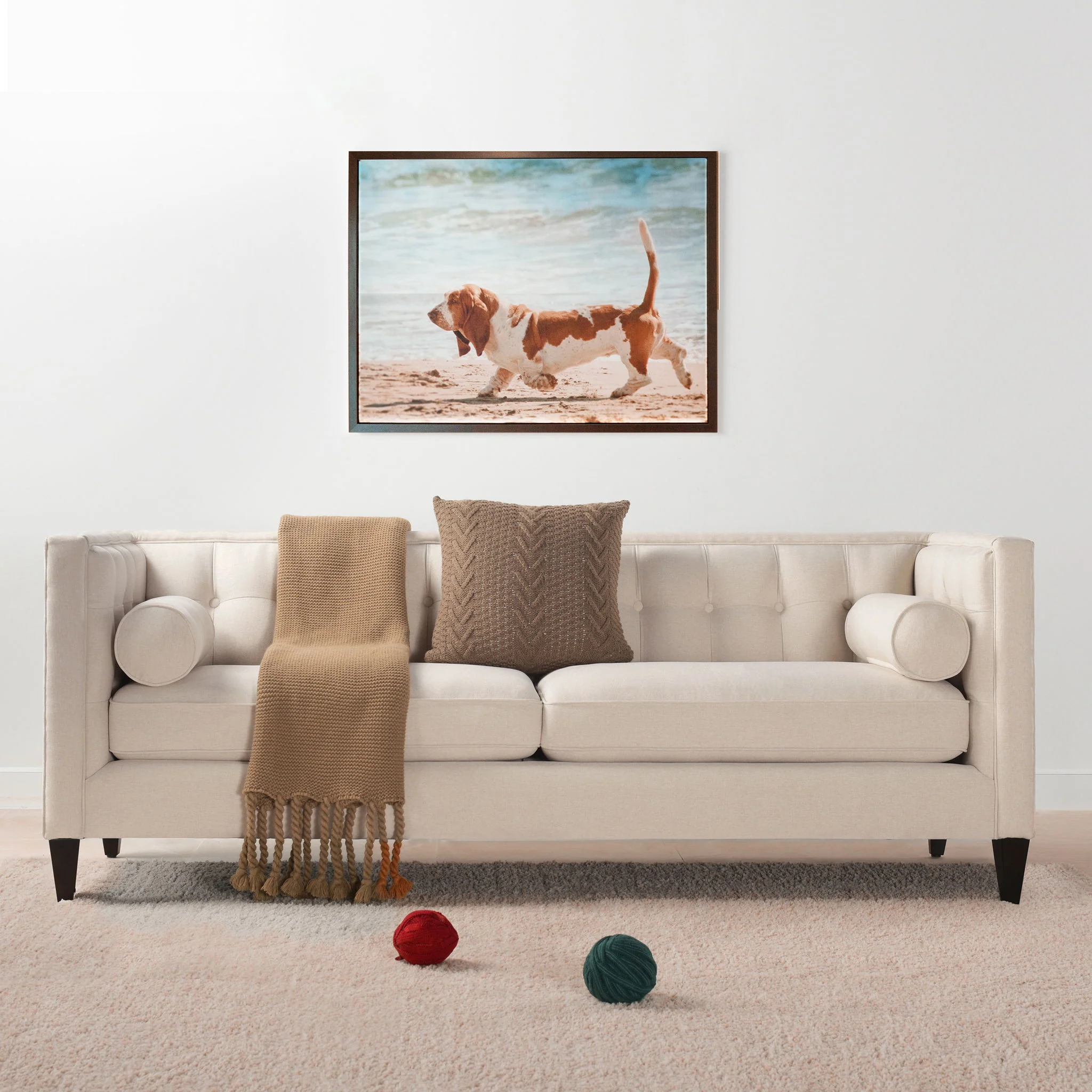 Jack - Modern Tuxedo Tufted Sofa - Image 3