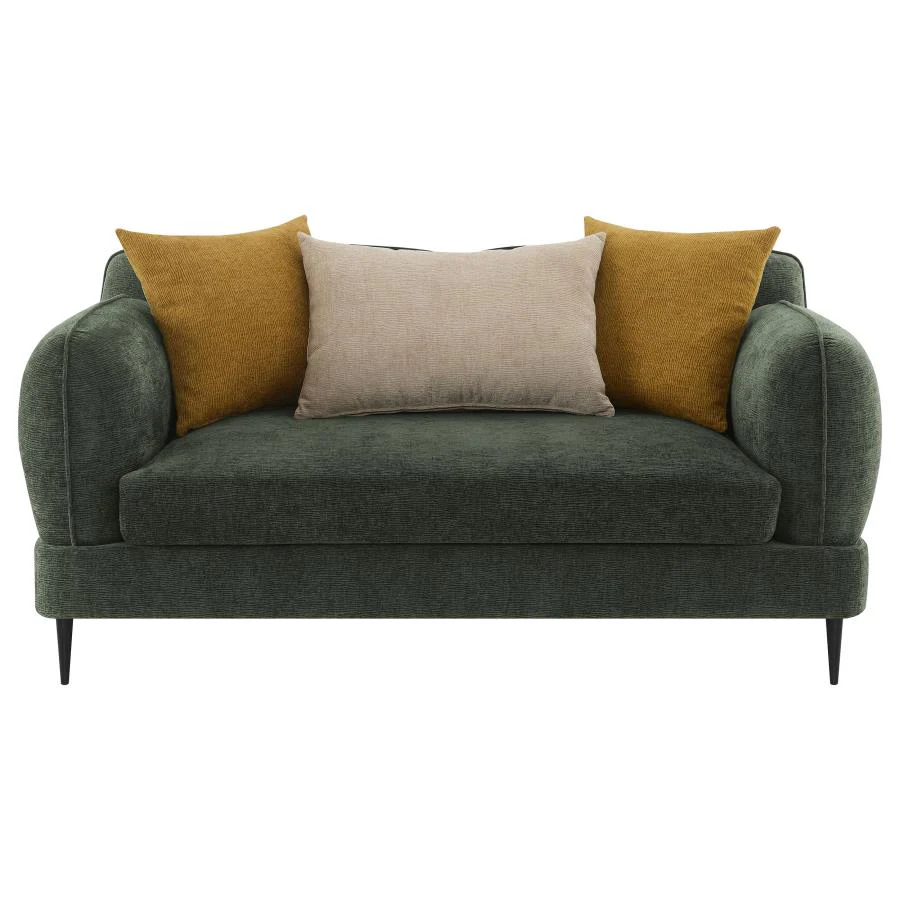 Jade - 2 Piece Chenille Upholstered Sofa Set - Image 15