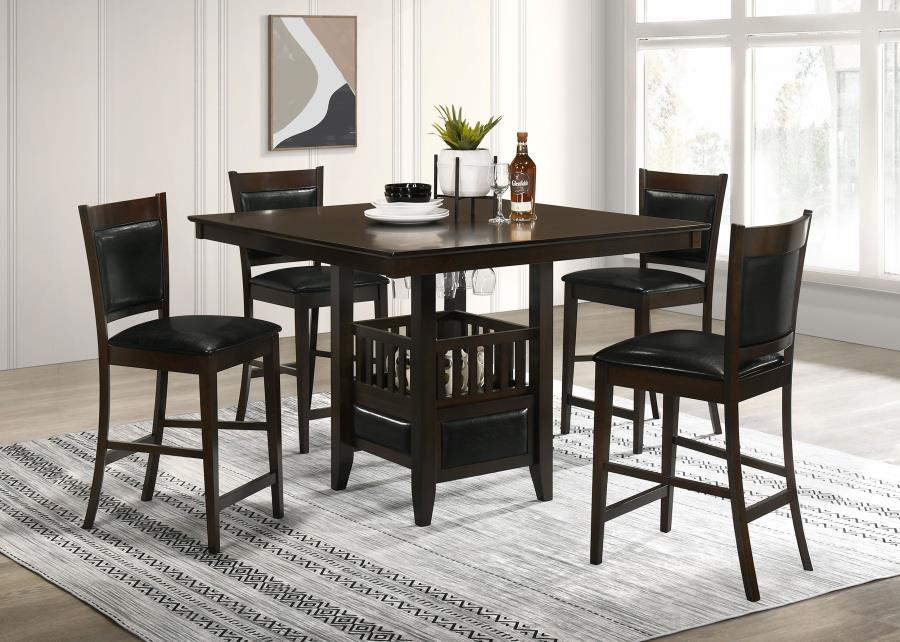 Jaden - Square Counter Height Dining Table - Espresso - Image 16