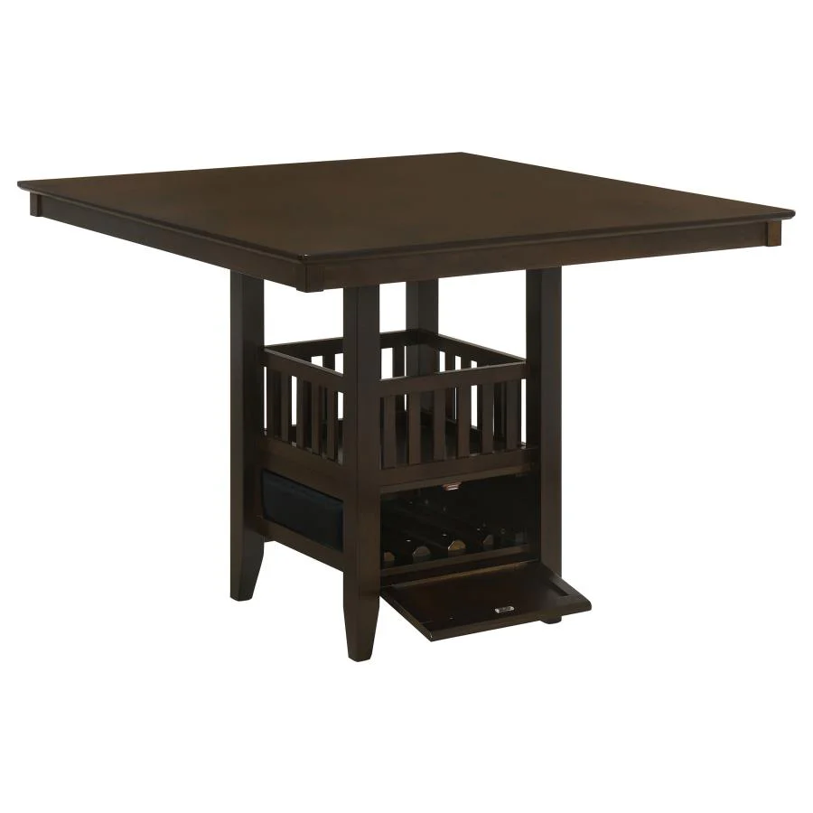 Jaden - Square Counter Height Dining Table - Espresso - Image 3