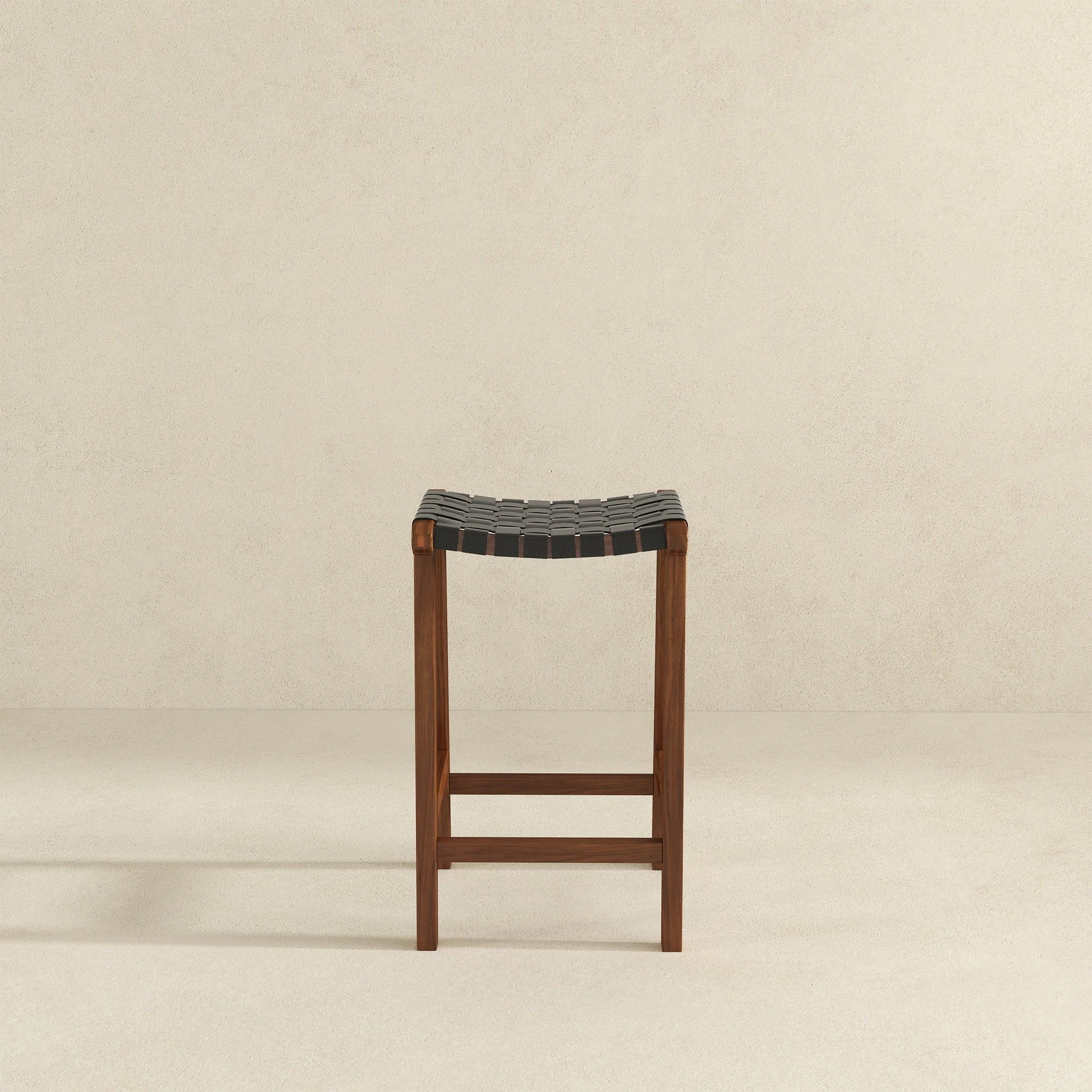 James - Mid-Century Modern Genuine Counter Stool - Image 15