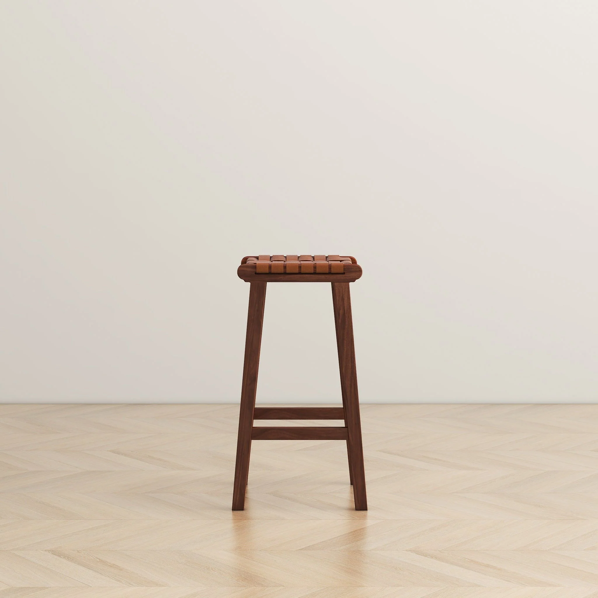 James - Mid-Century Modern Genuine Counter Stool - Image 8