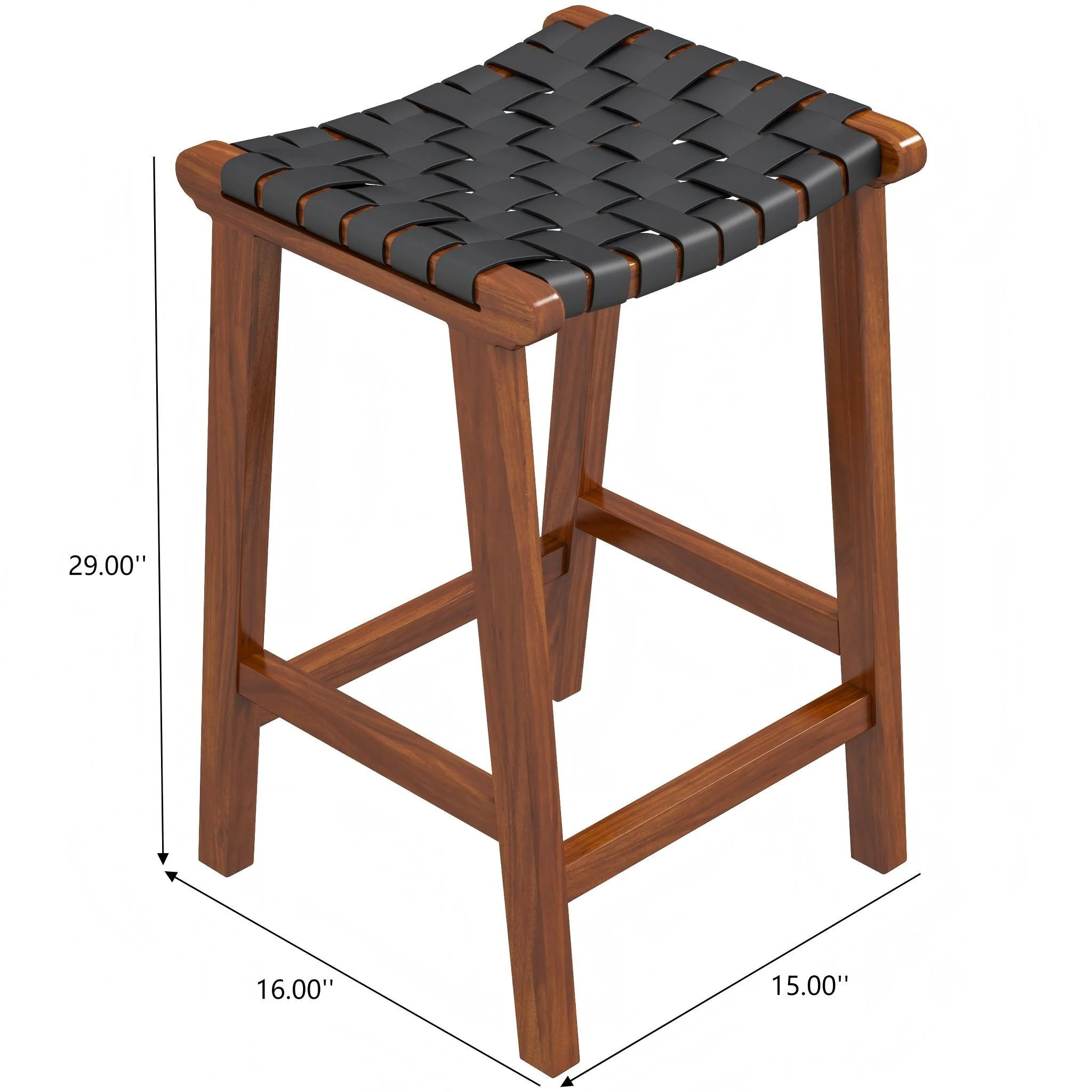 James - Modern Genuine Bar Stool - Image 2