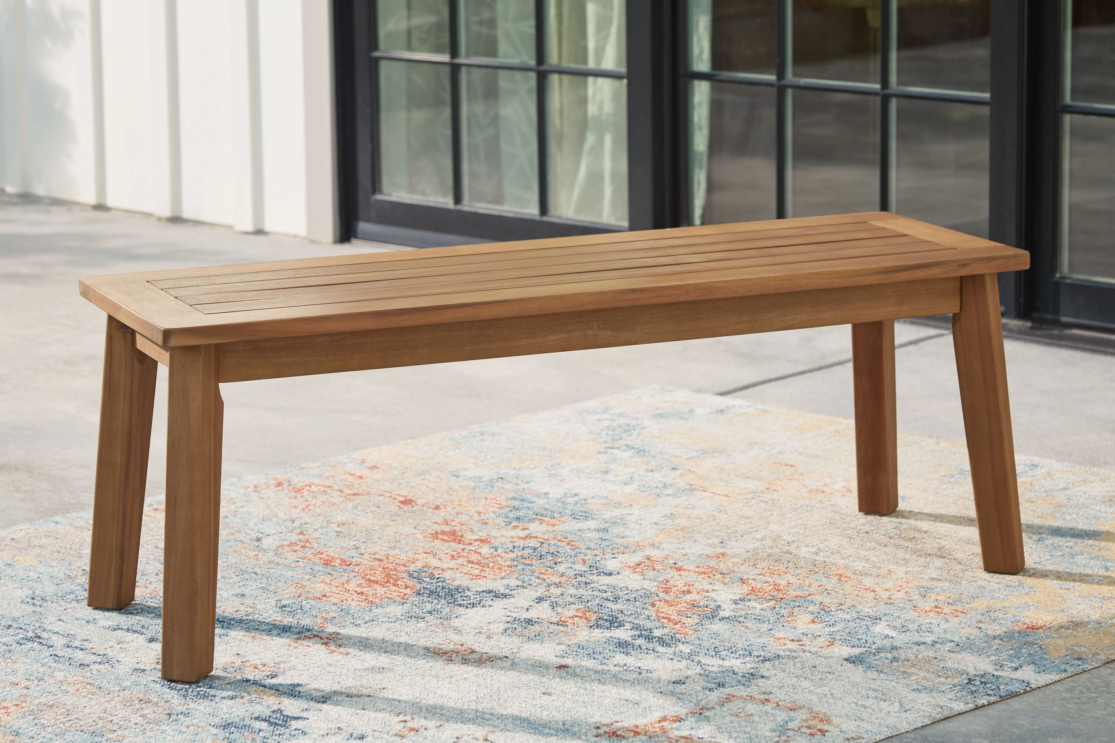 Janiyah - Bench - Light Brown - Image 5