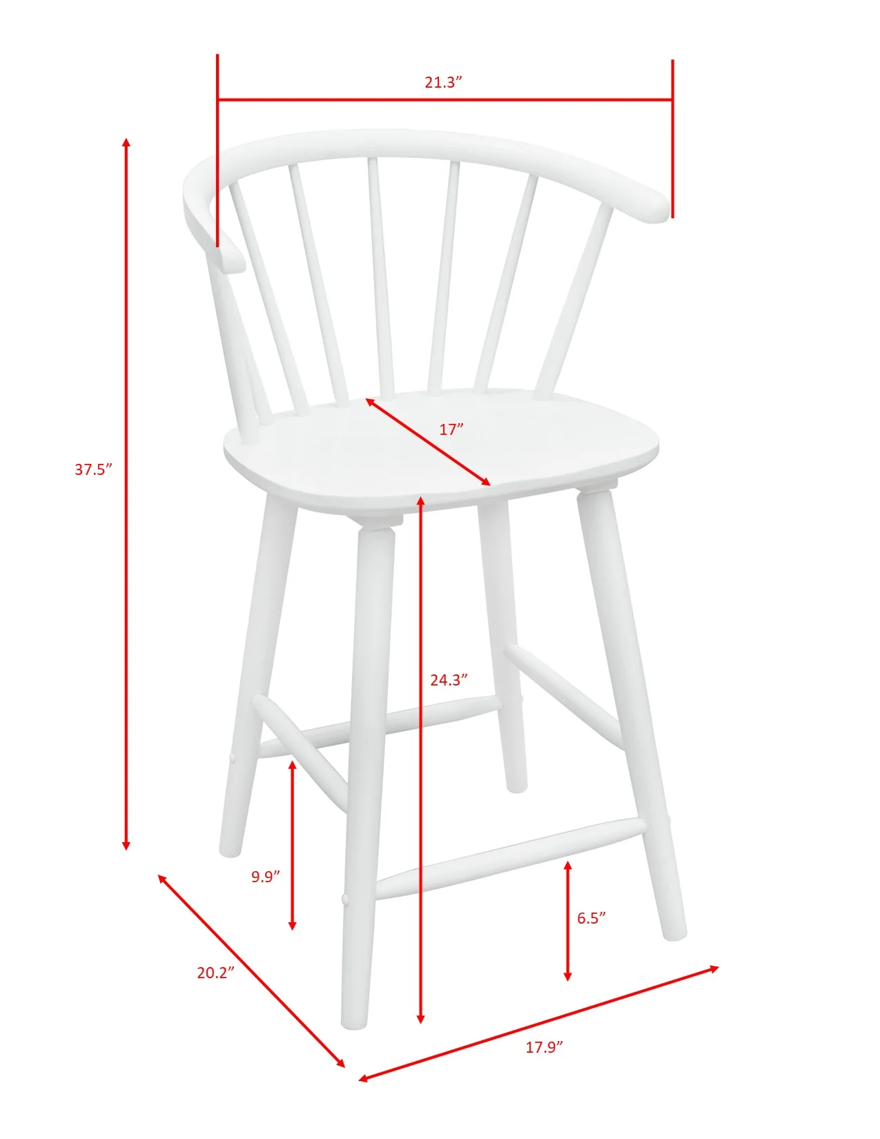 Janna Counter Height Stool - Image 4