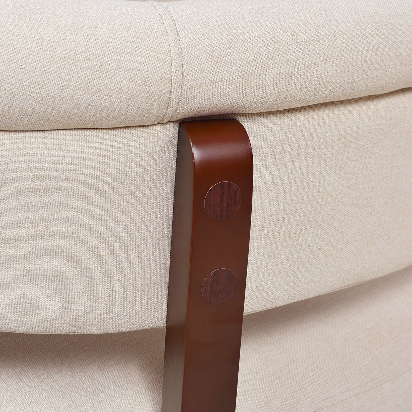 Jared - Versatile Roll Arm Tufted Bench Settee - Image 15