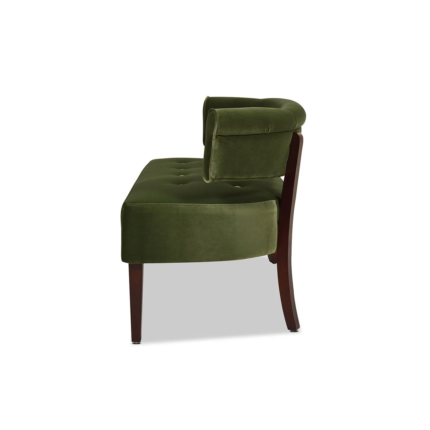 Jared - Versatile Roll Arm Tufted Bench Settee - Image 5