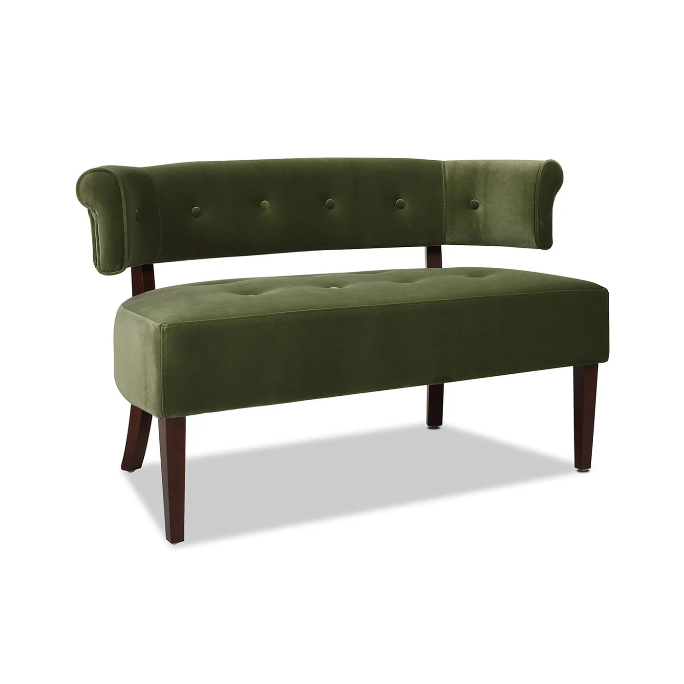 Jared - Versatile Roll Arm Tufted Bench Settee - Image 8