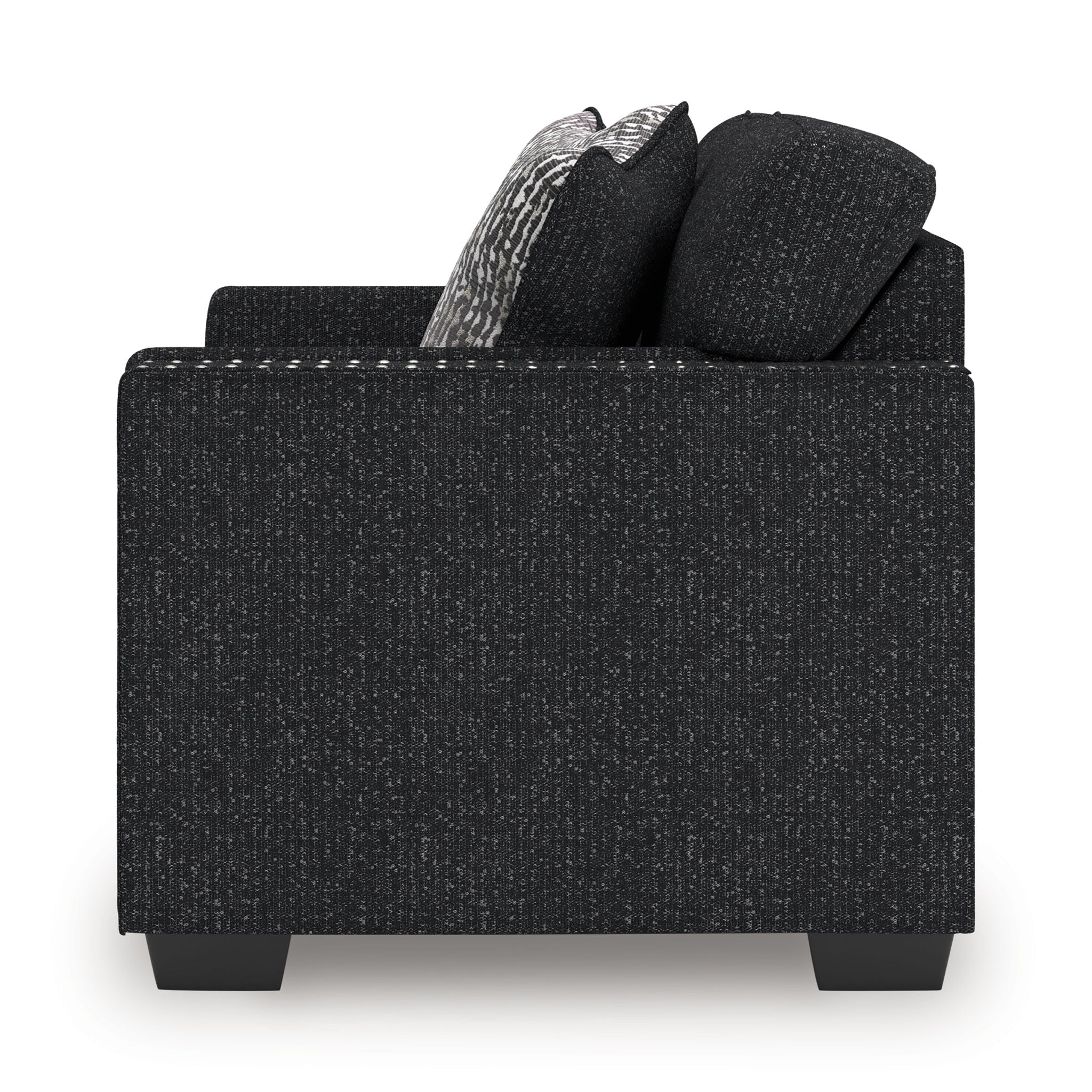 Jasmine Peaks - Loveseat - Coal - Image 3