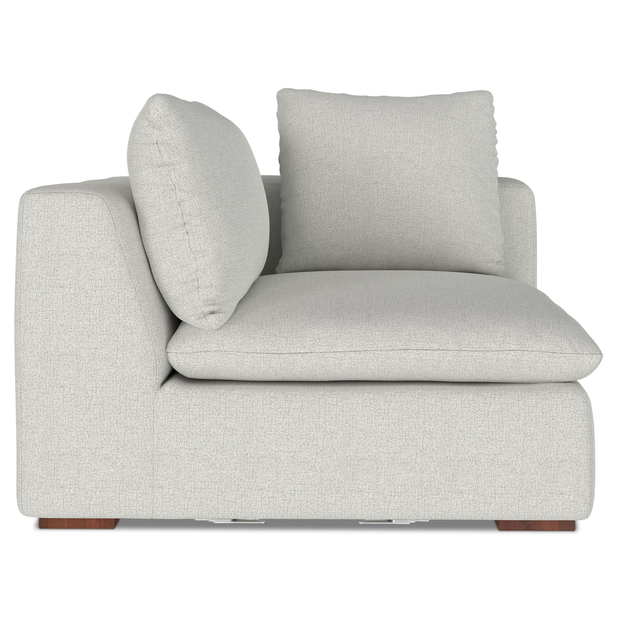 Jasmine - Right Arm Sofa Module - Gray - Image 3