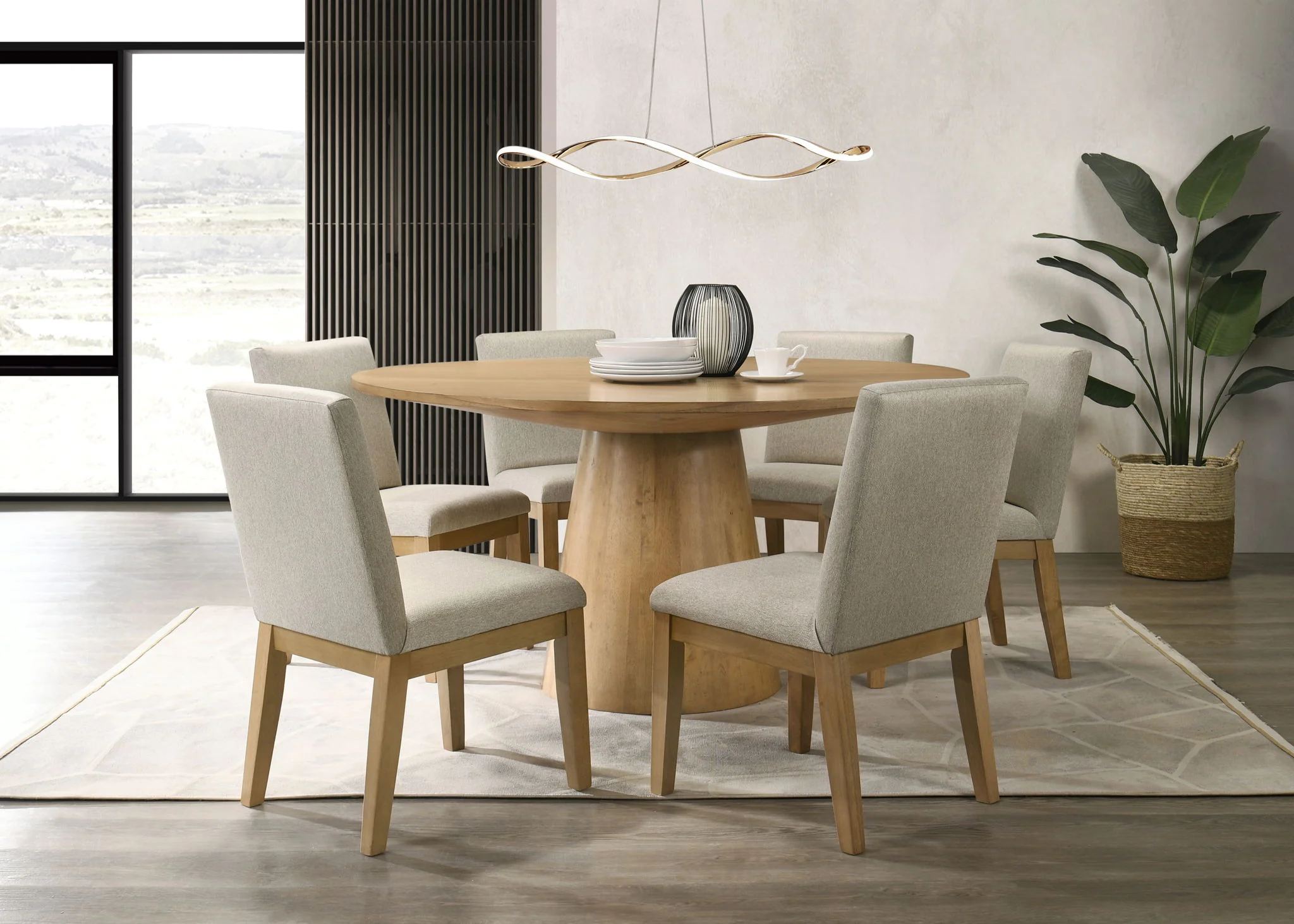 Jasper - Round Dining Table Set - Image 2