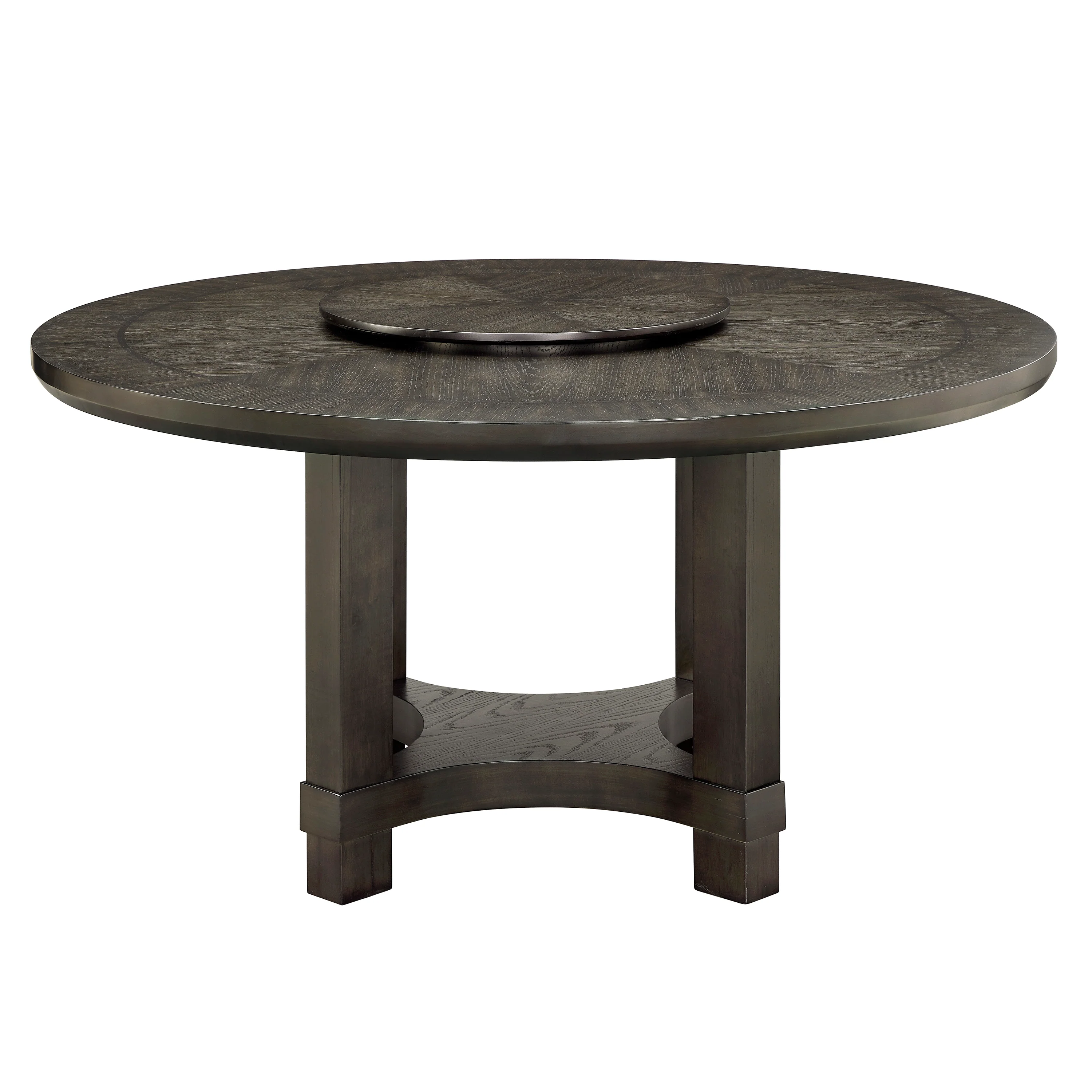 Jeffries Round Table W/ Lazy Susan - Image 3
