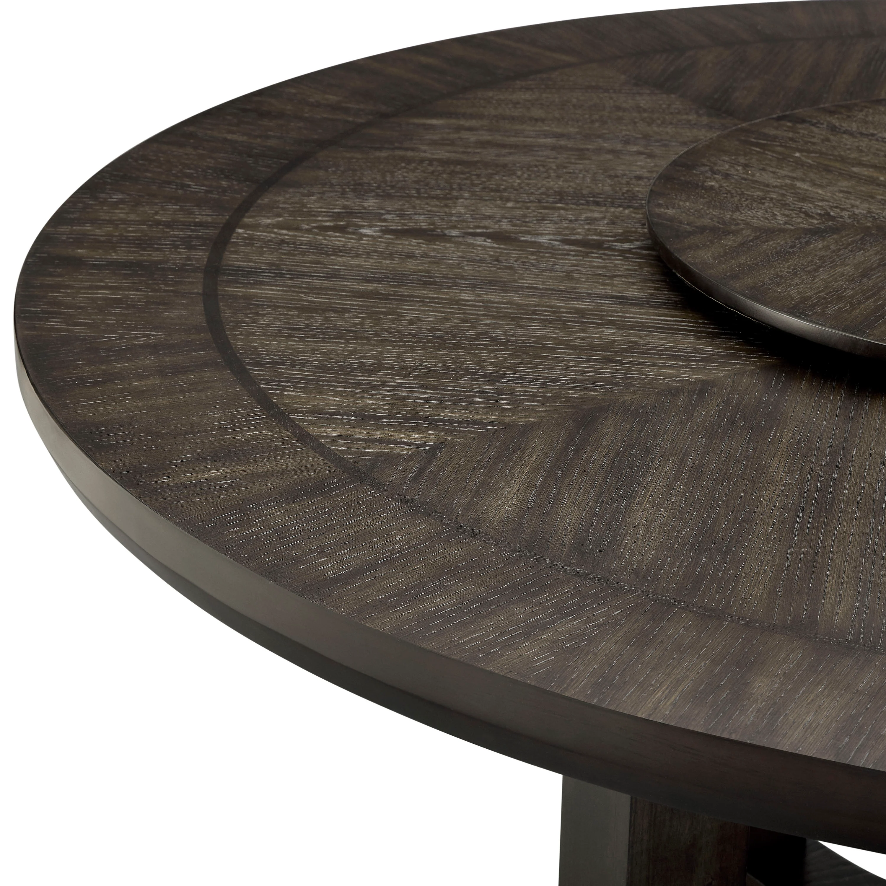 Jeffries Round Table W/ Lazy Susan - Image 4