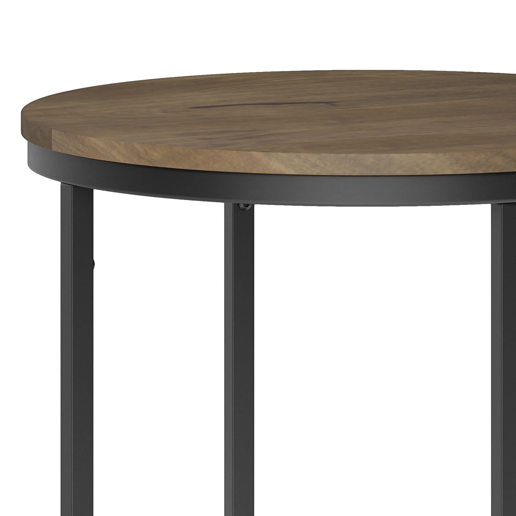 Jenna - Handcrafted Round Side Table - Image 6