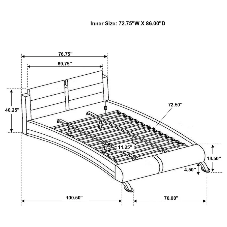 Jeremaine Bedroom Set White - Image 138