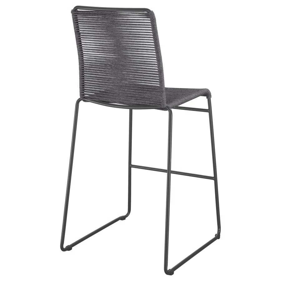 Jerome - Woven Rope Metal Chair (Set of 2) - Image 8