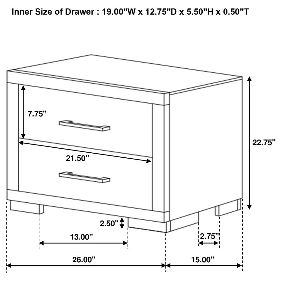 Jessica - Bedroom Set With Storage Bed - Image 80