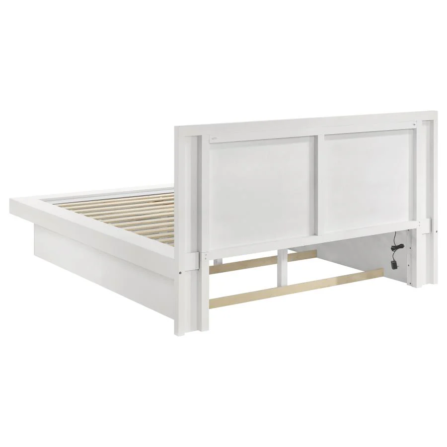 Jessica - Wood LED Panel Bed - Image 16