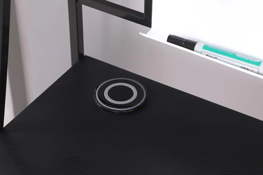 Jessie - Writing Desk With Whiteboard And USB - Black - Image 6