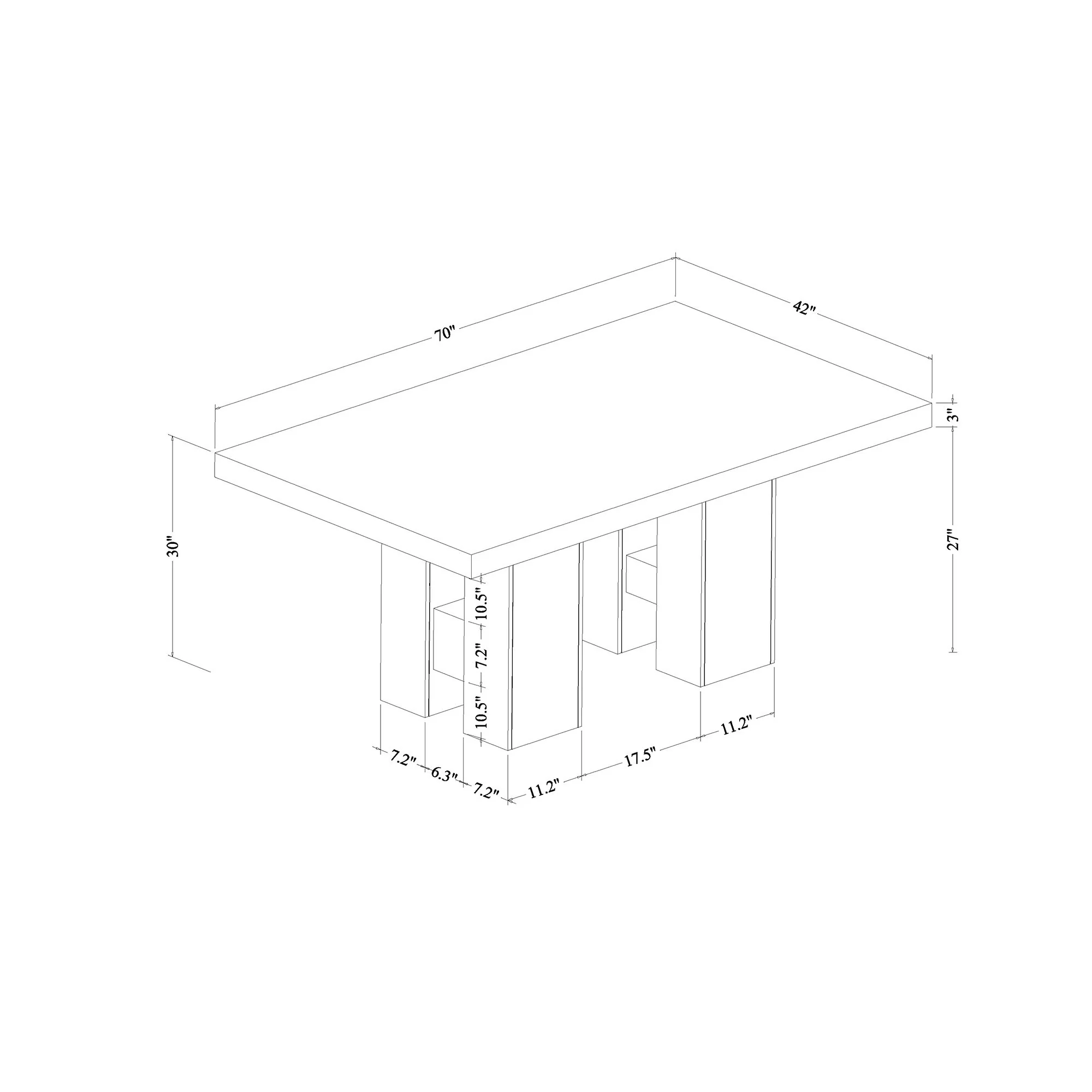 Jhoanna - Dining Table - Black - Image 5