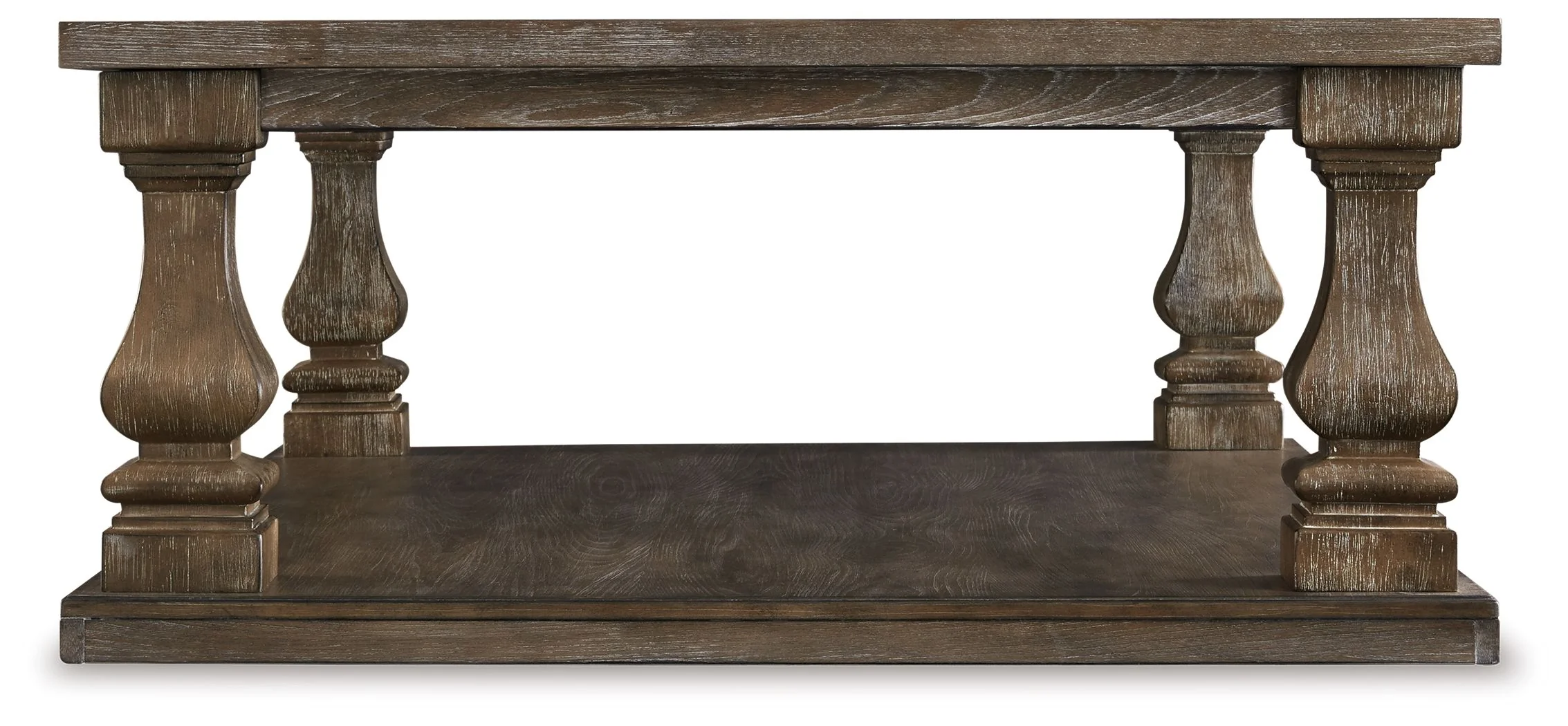 Johnelle - Rectangular Cocktail Table - Gray - Image 3