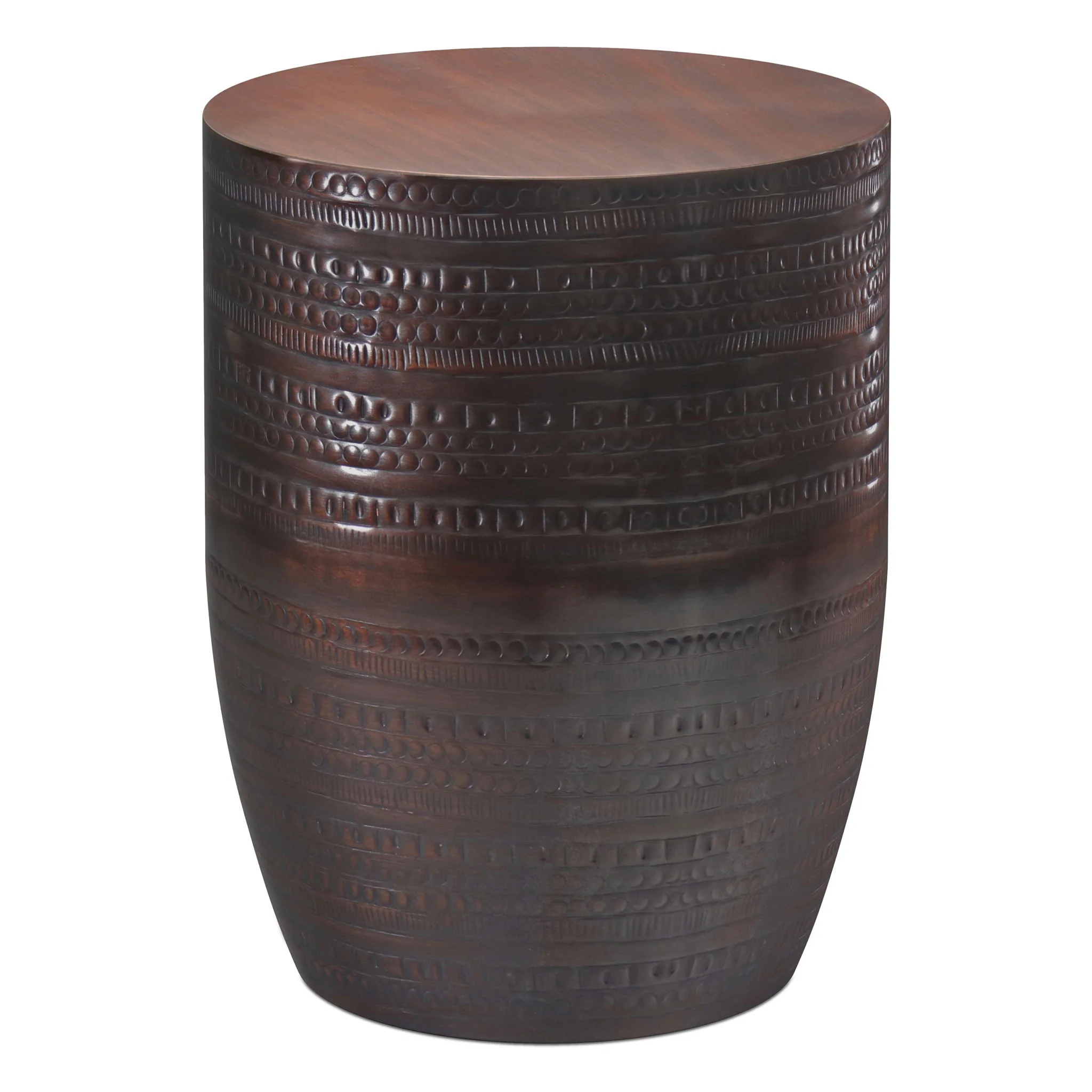 Johnsen - Handcrafted Large Metal Accent Table - Image 15