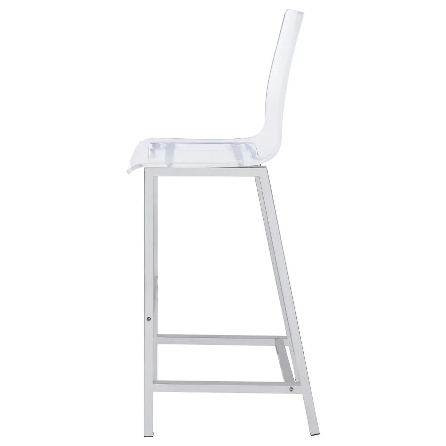 Juelia - Chrome Stools (Set of 2) - Image 11