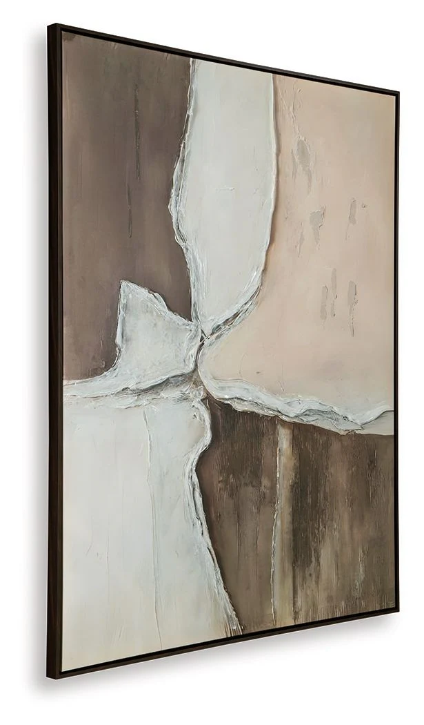 Junward - Wall Art - Brown / Tan / White - Image 5