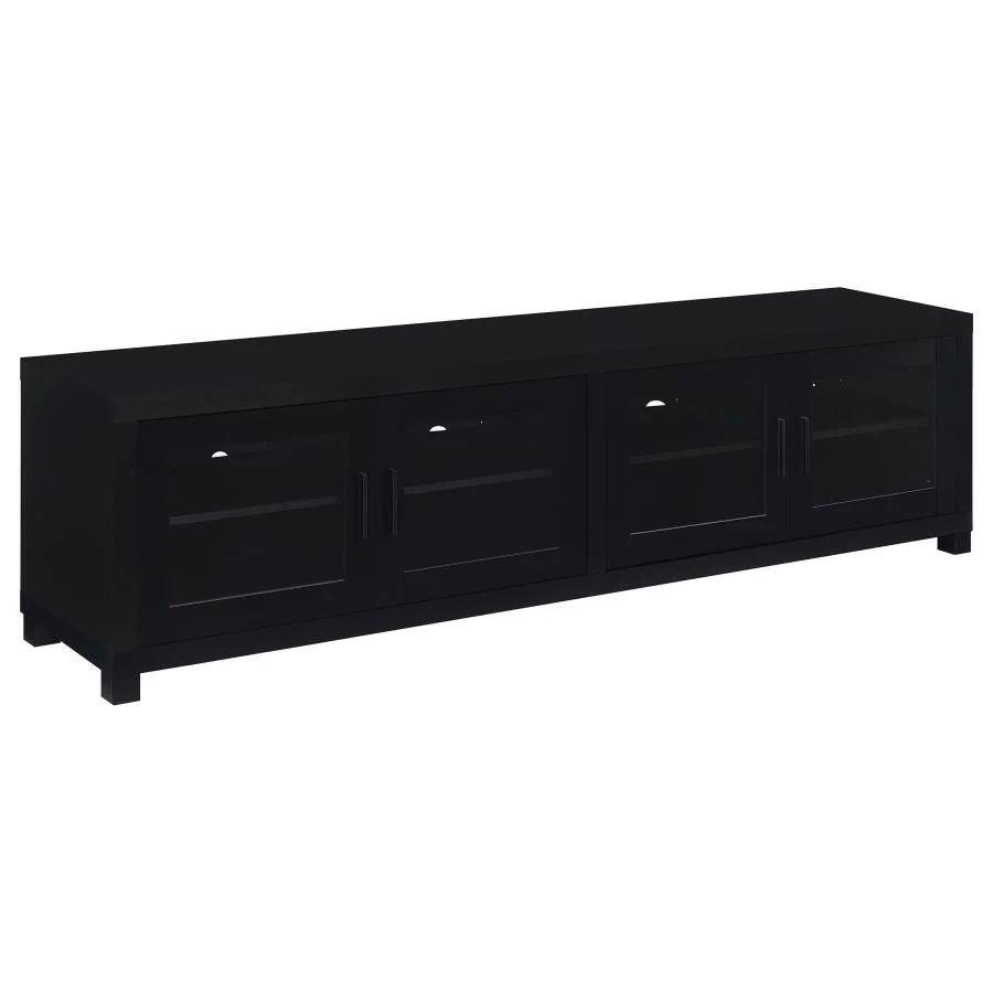 Jupiter - 3 Piece Entertainment Center TV Stand - Black - Image 9