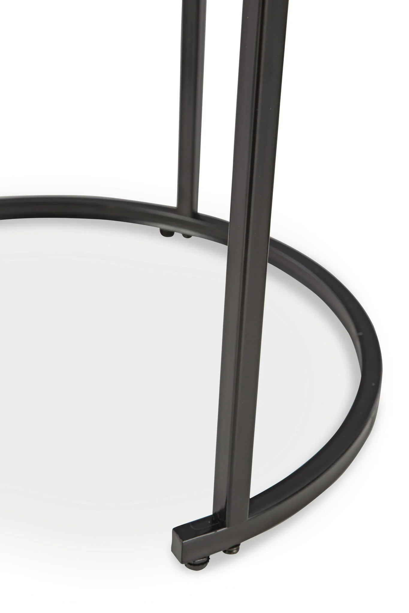 Jusmour - Occasional Nesting Table (Set of 4) - Black / White - Image 4