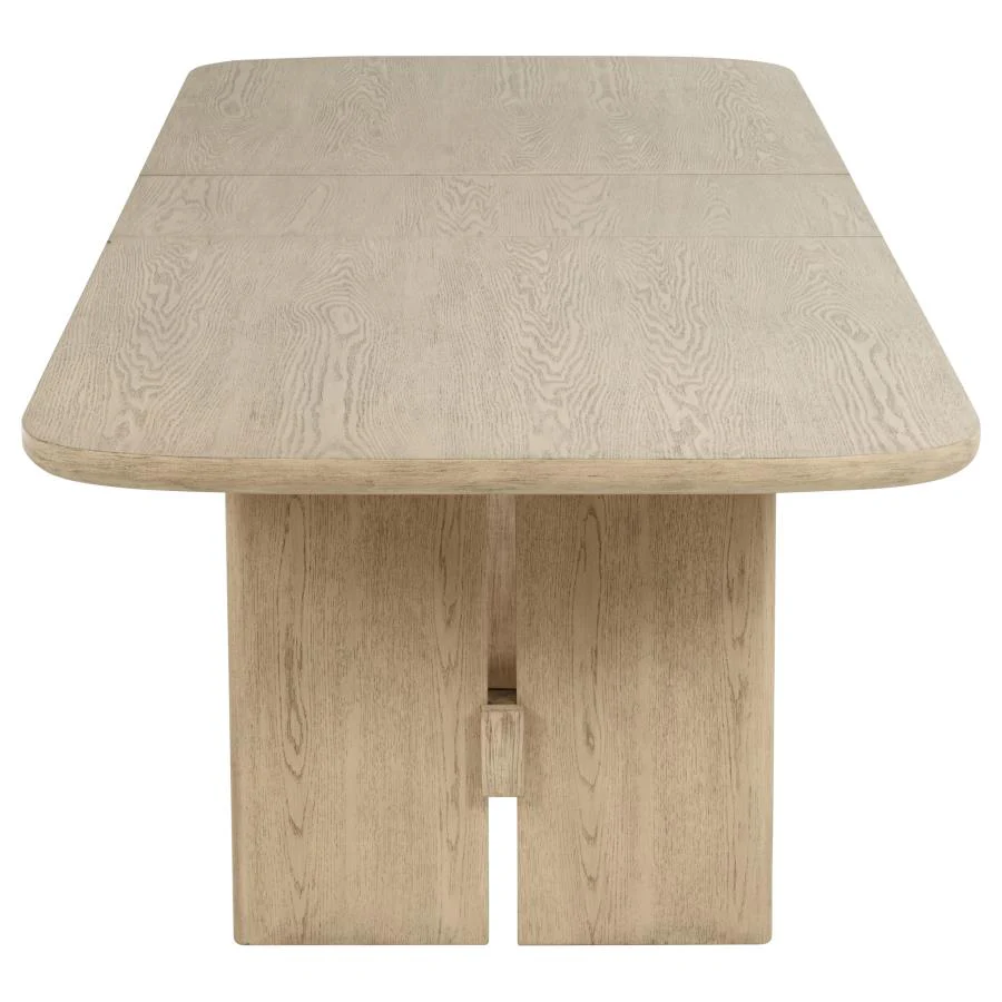 Kailani - 10 Piece Wood Dining Set with Sideboard - Beige Oak - Image 5