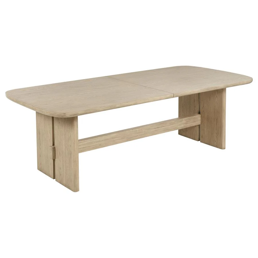 Kailani - Rectangular Wood Dining Table - Beige Oak