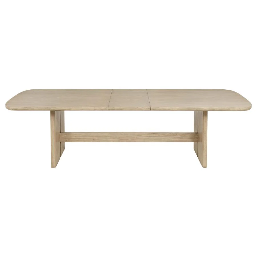 Kailani - Rectangular Wood Dining Table - Beige Oak - Image 8