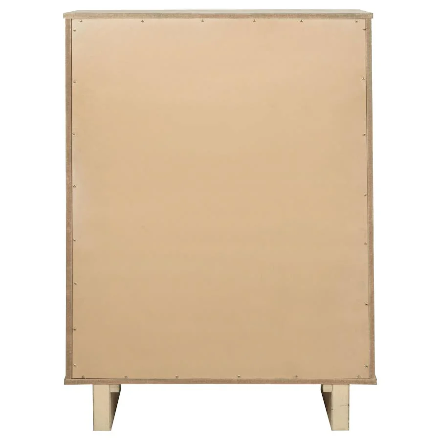 Kailani - 5-Drawer Bedroom Chest Of Drawers - Beige Oak - Image 7