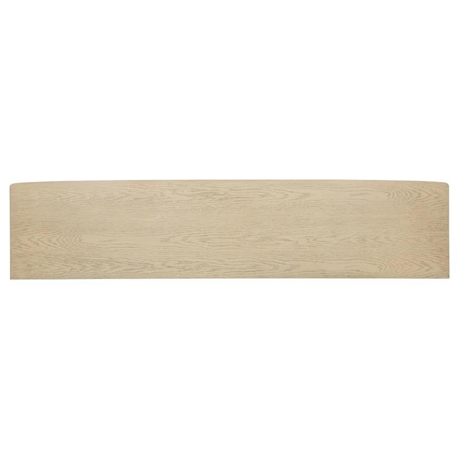 Kailani - 79" 4-door Cane TV Stand Media Console - Beige Oak - Image 9