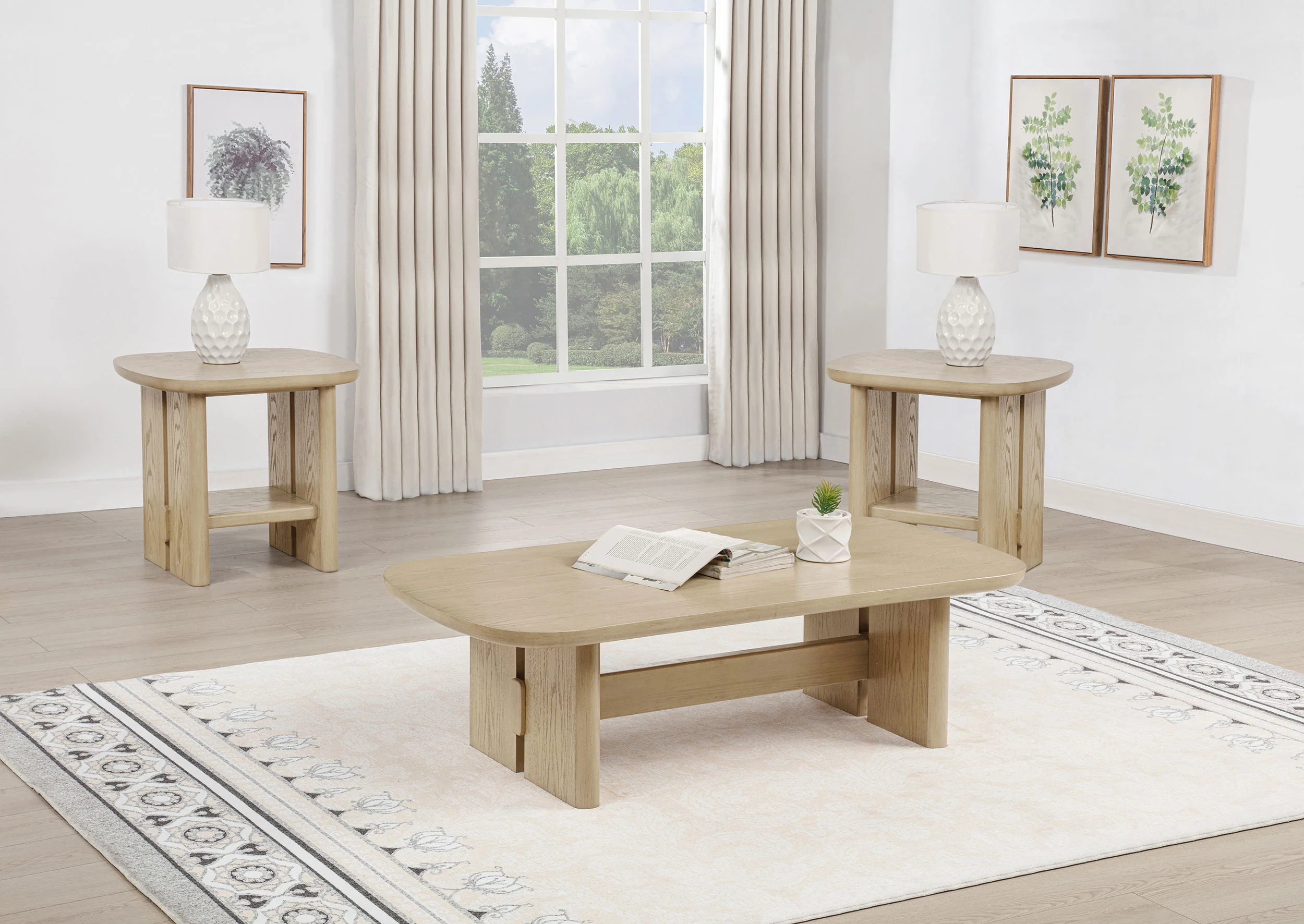 Kailani - Coastal Coffee Table Set - Image 23