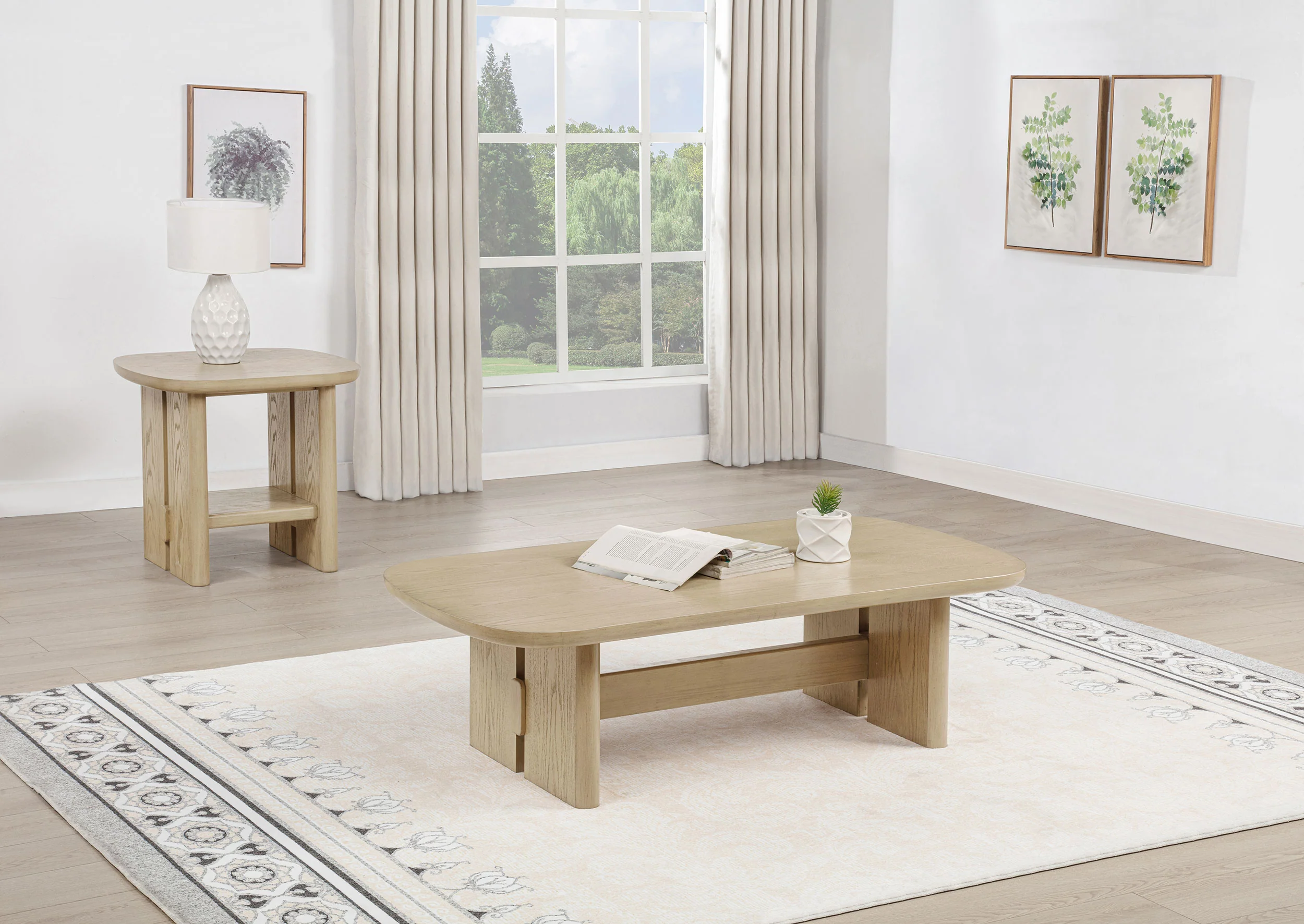 Kailani - Coastal Coffee Table Set - Image 24