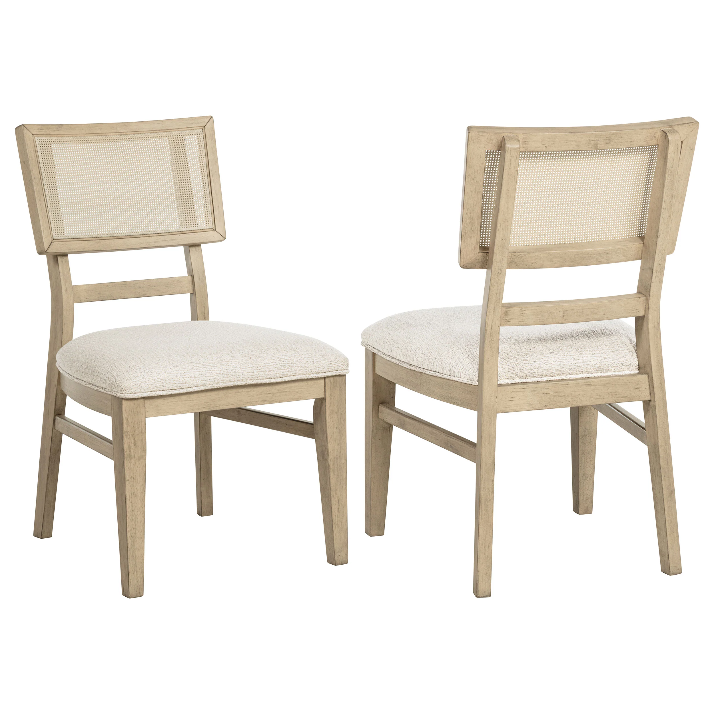 Kailani - Radio Weave Cane Dining Side Chair (Set of 2) - Beige Oak - Image 17