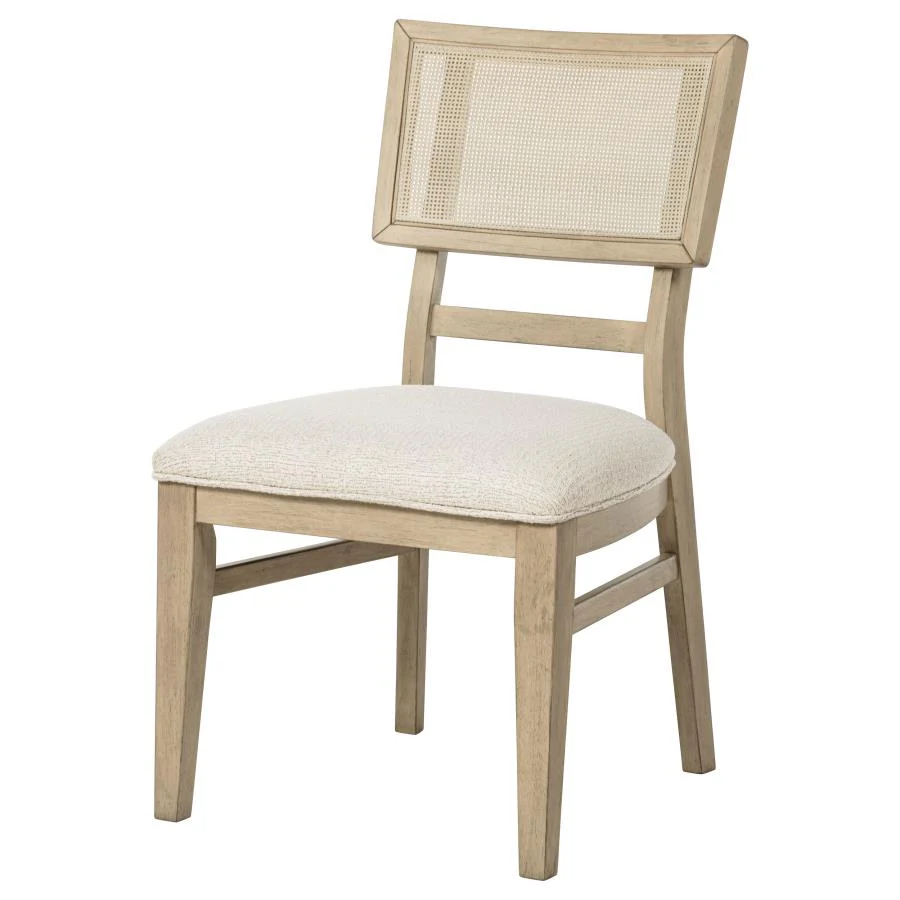 Kailani - Radio Weave Cane Dining Side Chair (Set of 2) - Beige Oak - Image 5