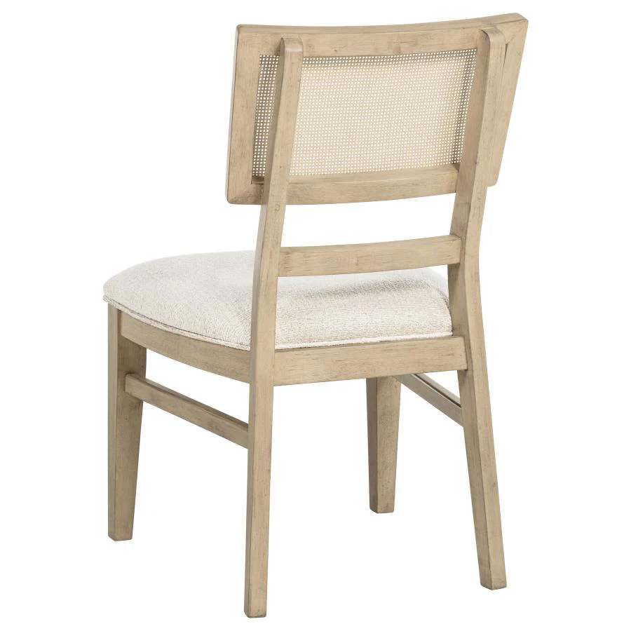 Kailani - Radio Weave Cane Dining Side Chair (Set of 2) - Beige Oak - Image 7