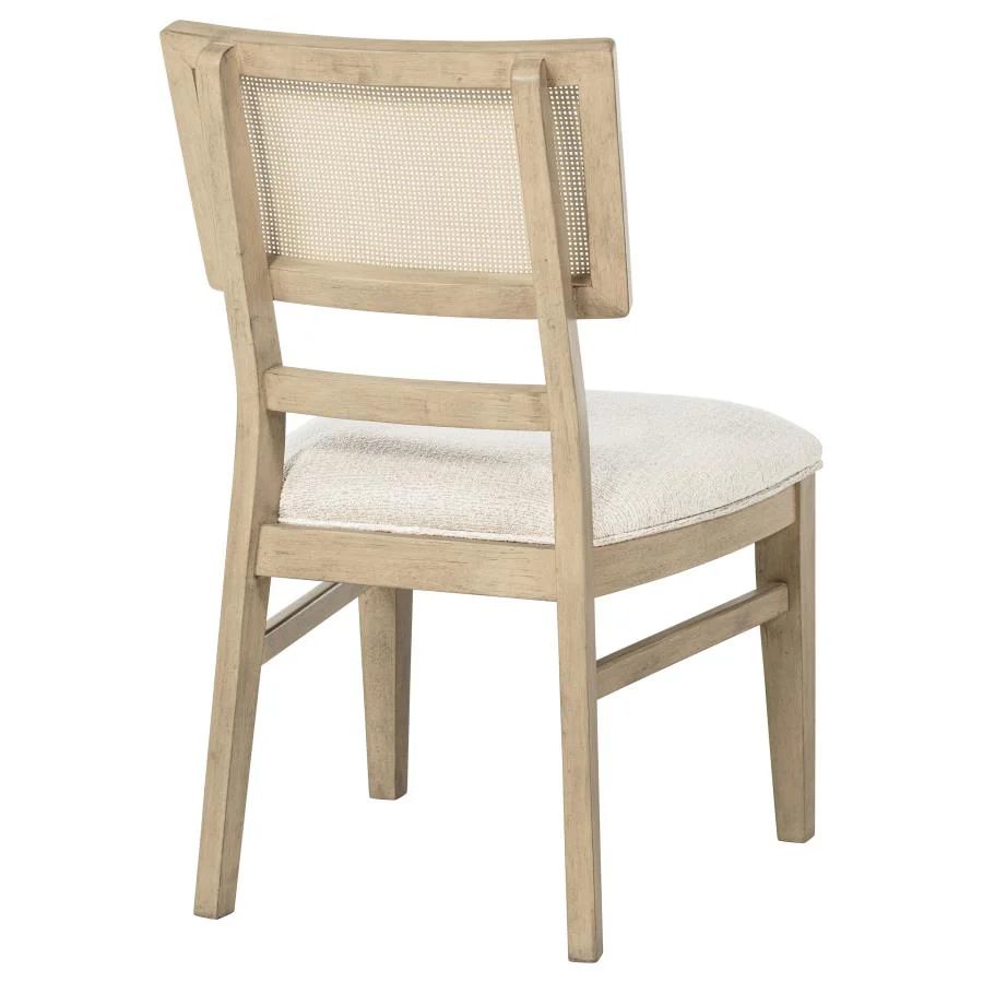 Kailani - Radio Weave Cane Dining Side Chair (Set of 2) - Beige Oak - Image 9