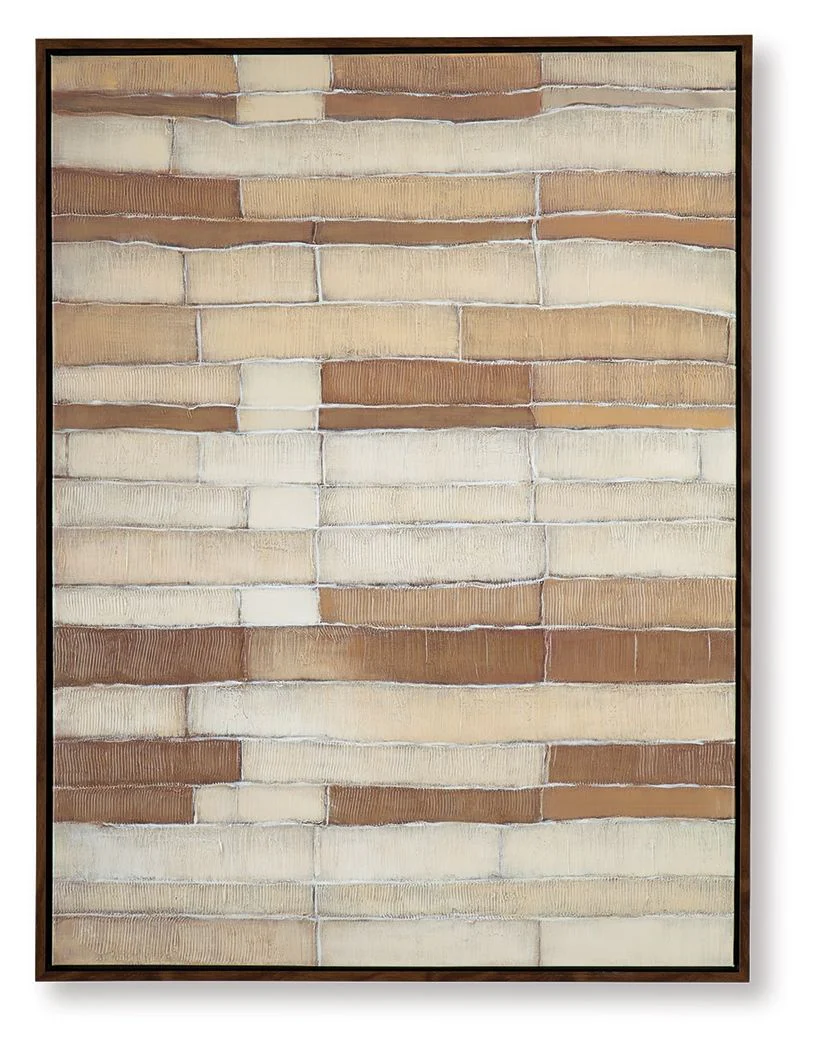 Kalanmore - Wall Art - Brown / Tan / White - Image 6