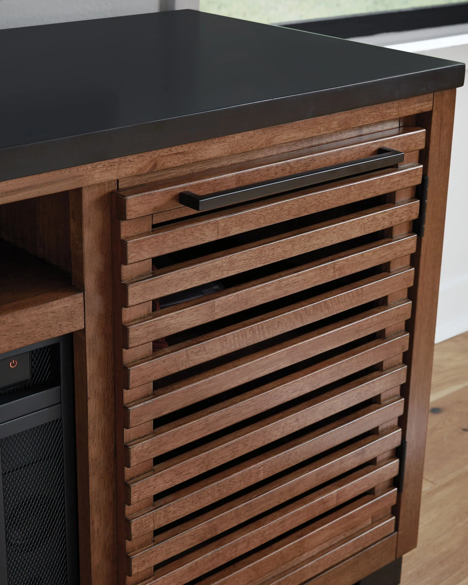 Kallari - TV Stand With Fireplace Option - Image 7