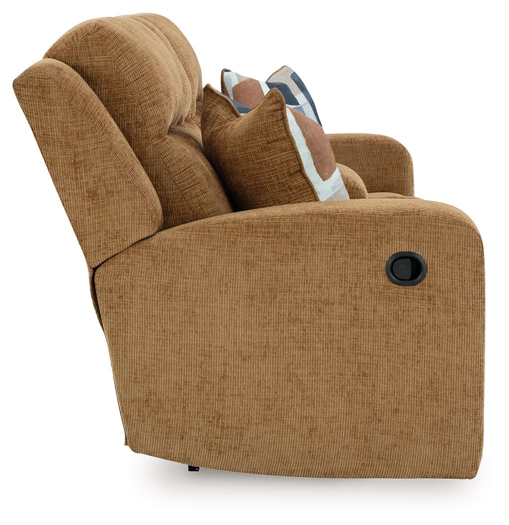 Kanlow - Dbl Reclining Loveseat With Console - Image 6